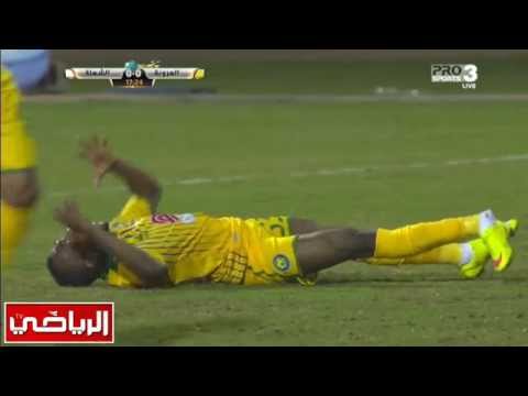 إصابة لاعب العروبة عماد الصحابي بخلع فى المفصل