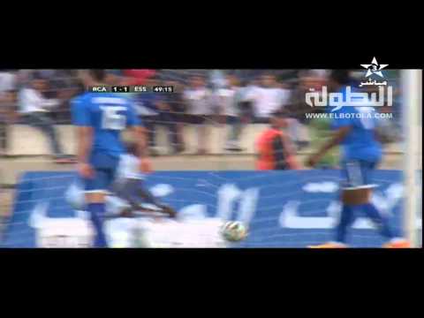 شاهد أهداف الرجاء البيضاوي ووفاق سطيف