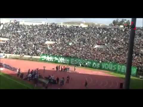 شاهد جمهور الرجاء يهتف الشعب يريد شامبيون سليغ