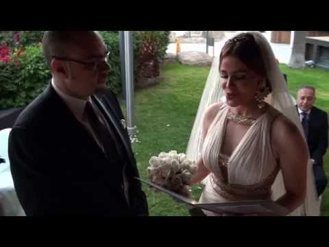 كارول سماحة تنشر فيديو حفل زفافها