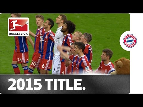 شاهد لاعبو الـبايرن يحتفلون مع جماهيرهم بلقب الـبوندسليجا