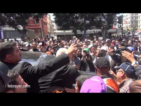 بالفيديو بنكيران يٌودع وداع الملوك في عيد العمال