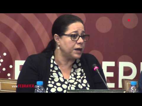 بالفيديو مريم بنصالح تتحدث عن الشفافية والحق في تداول المعلومة