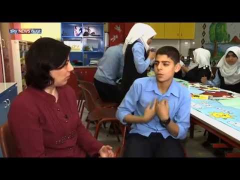 بالفيديو أطفال معاقون في غزة ينتجون كارتون
