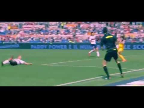 شاهد روما يعبر جنوة بهدفين رائعين