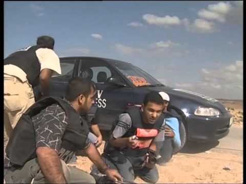 بالفيديو صحافيو غزة في مواجه النيران