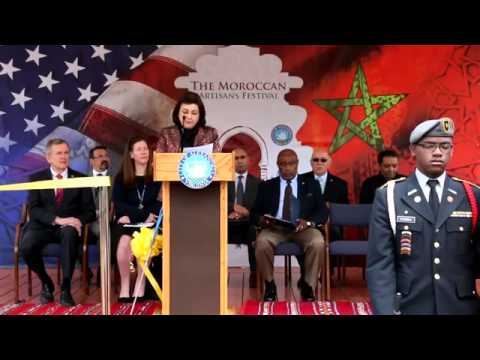 شاهد افتتاح مهرجان المغرب في أميركا