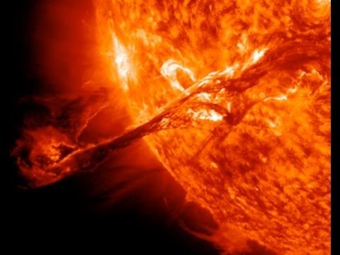 مشهد رهيب لأقوى إنفجار شمسي