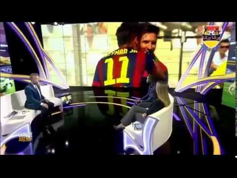 شاهد بالفيديو لحظة تنازل ميسي عن ركلة الجزاء