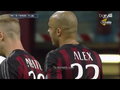 بالفيديو ميلان يتغلب على روما بهدفين