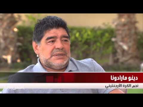 شاهد مارادونا يؤكد أن ميسي أفضل من رونالدو