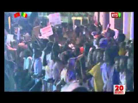 بالفيديو زيارة الملك المغربي محمد السادس بعيون سنغالية