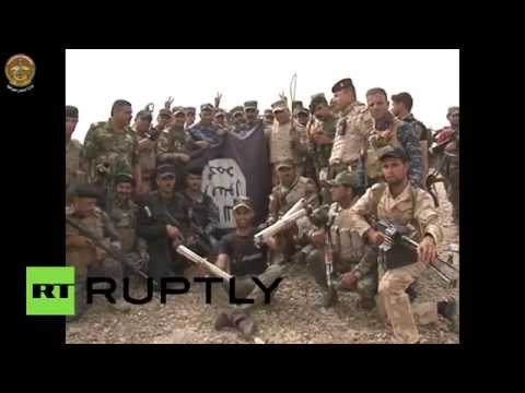 شاهد الجيش العراقي يستولي على منطقة لـداعش