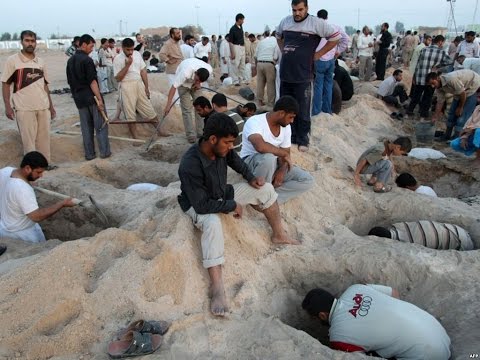 بالفيديو العثور على 80 جثة لإيزيديين غرب الموصل