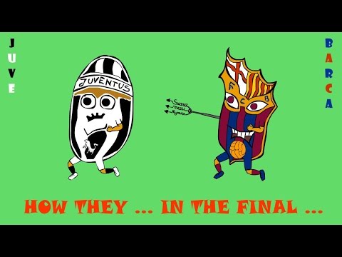 فيديو كارتون يكشف عن سيناريو نهائي دوري الأبطال