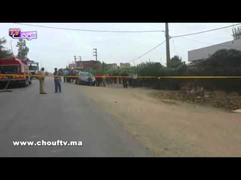 شاهد مقتل شخص ومدينة كلها تحت الحصار في المغرب