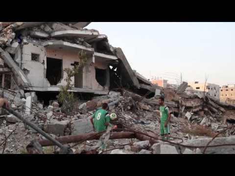 شاهد أبطال الشجاعية يحتفلون بكأس فلسطين