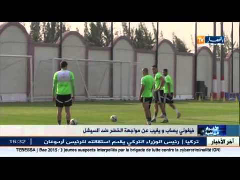 فيديو فيغولي يصاب ويغيب عن مواجهة الخضر ضد السيشل