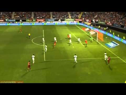 شاهد فابريغاس يحرز هدفًا رائعًا في مرمى كوستاريكا