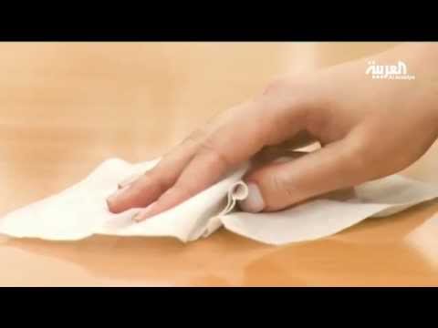 بالفيديو المناديل المبللة تساعد على انتشار البكتيريا