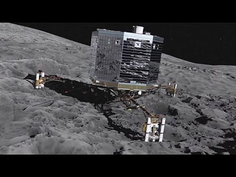 بالفيديو الروبوت فيلاي يستيقظ على المذنب تشوري