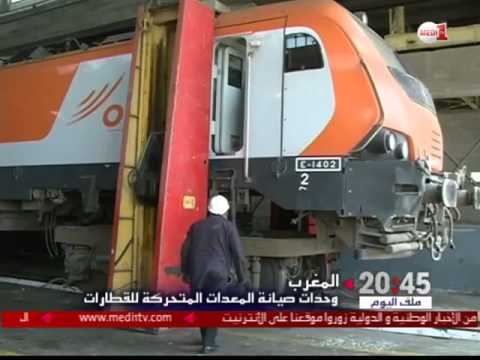 بالفيديو وحدات صيانة المعدات المتحركة للقطارات