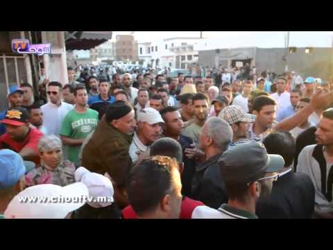 بالفيديو اشتباكات بين البائعين وقوات الشرطة