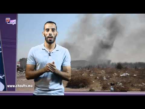 بالفيديو حريق هائل يشب في عين حرودة داخل مستودع للخشب