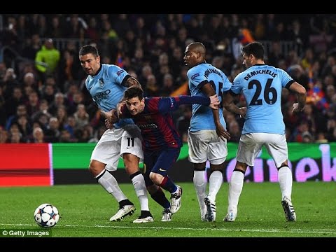 فيديو أجمل مراوغات ميسي لموسم 2014– 2015
