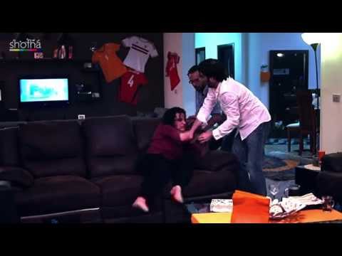 خادمة إبراهيم سعيد تعتدي على شريف رمزي