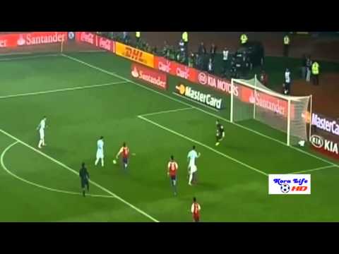 شاهد أهداف فوز الأرجنتين على باراغواي