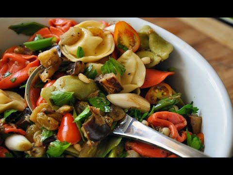 بالفيديو تحضير طبق سلطة الباذنجان السهل جدًا