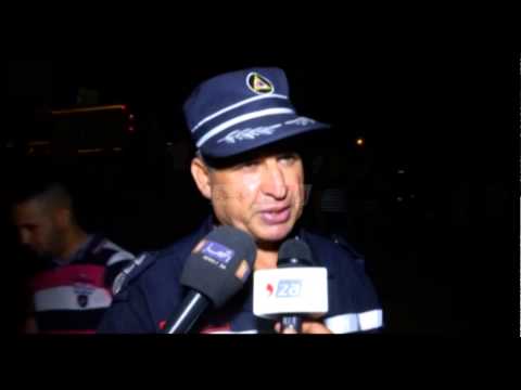 شاهد حريق مروع يسفر عن خسائر بـ50 محلاً في ولاية تيزي وزو