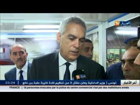 شاهد وزير النقل يتفقد المشاريع ويطالب بتسليمها في آجالها