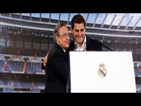 وداع كاسياس بحضور رئيس ريال مدريد
