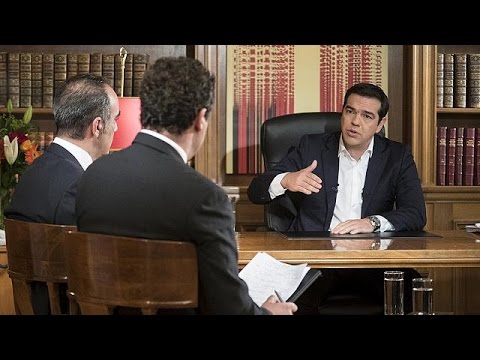 شاهد تسيبراس يدافع عن خطة الإنقاذ المالي لبلاده