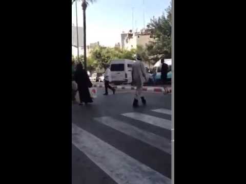 شاهد طرونسبور خطاف يهرب من الشرطة في طنجة