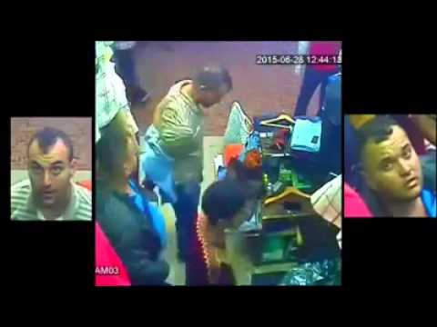 شاهد عملية سرقة ملابس في واضحة النهار
