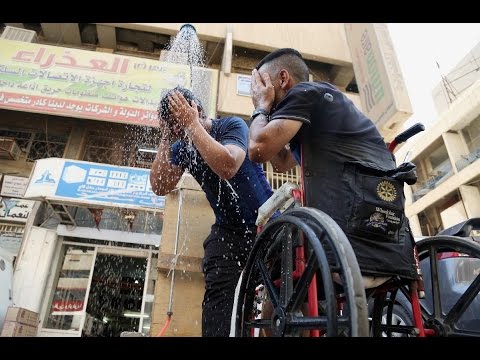 شاهد وفاة أول حالة بسبب الحر في محافظة ذي قار