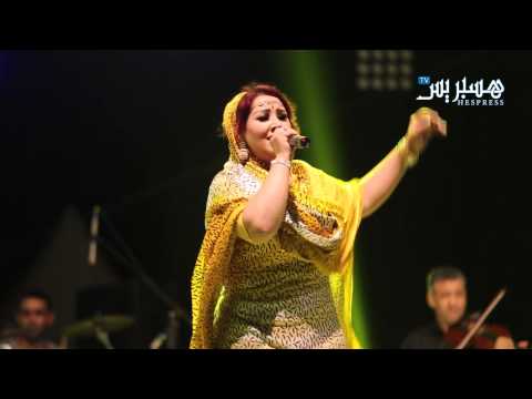 بالفيديو الفنانة سعيدة شرف تختتم مهرجان ثويزا