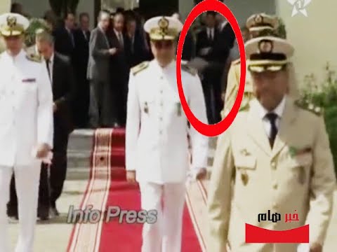 لحظة سقوط احد حراس مولاي رشيد