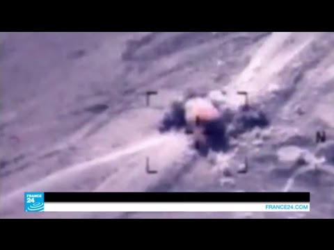 شاهد واشنطن تنفذ أول غارة جوية في سورية
