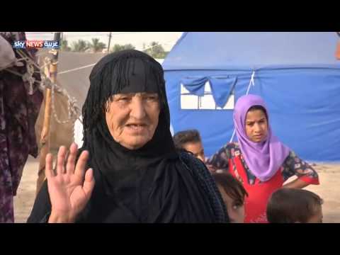 شاهد موجة الحر تزيد معاناة النازحين العراقيين