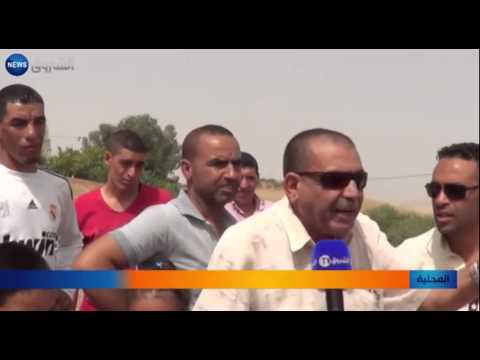 شاهد سكان قرية كبابة يخرجون إلى الشارع في تيسمسيلت