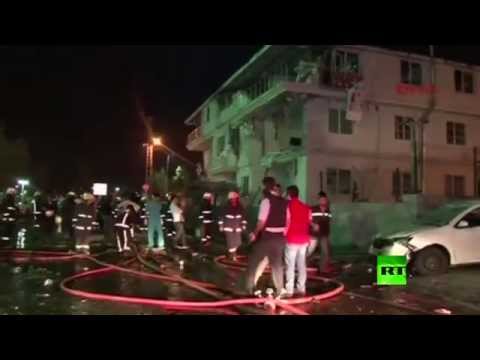شاهد آثار انفجار قرب مركز أمني في منطقة سلطان بيلي