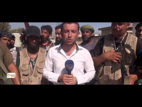 شاهد لقطات حية  لـجيش الفتح خلال اقتحام خربة الناقوس