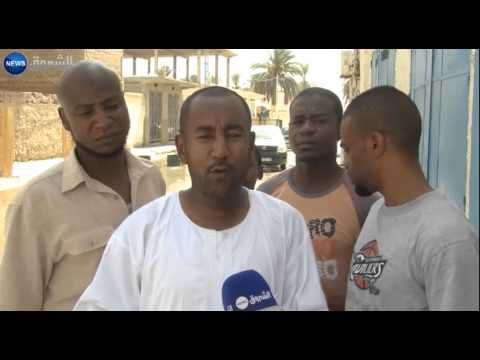 شاهد سكان القارة وسط ورقلة يقطعون الطريق
