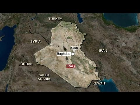 شاهد داعش يتبنى تفجير شاحنة ملغومة في بغداد