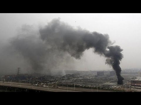 شاهد الصين تخلي السكان على مسافة 3 كم من انفجاري يانغين