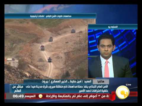 شاهد الأمن اللبناني ينفذ حملة مداهمات شرق مدينة صيدا